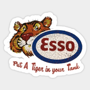 Put a tiger in your tank Sticker